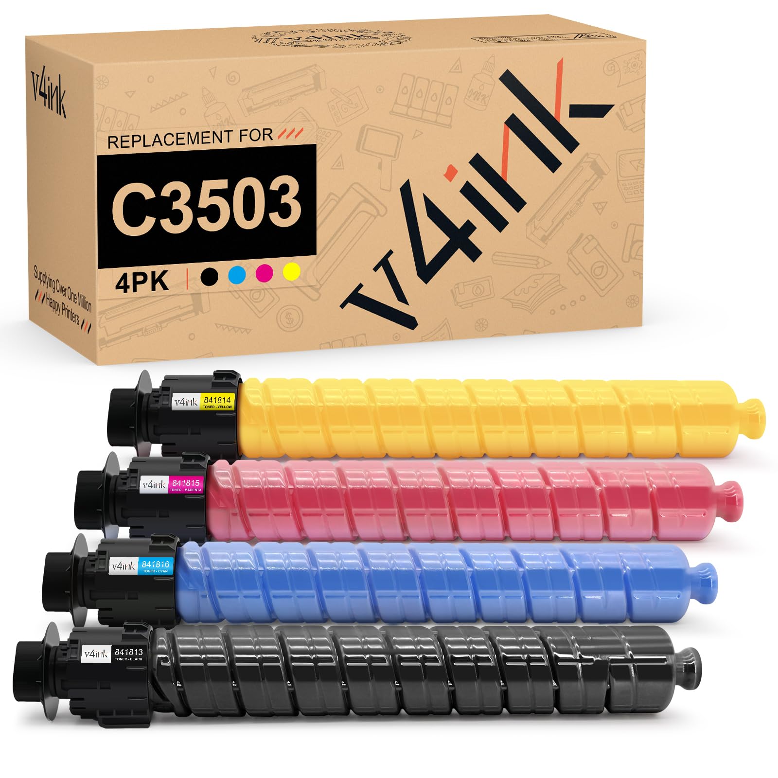 リコーc3503 トナー4本セット